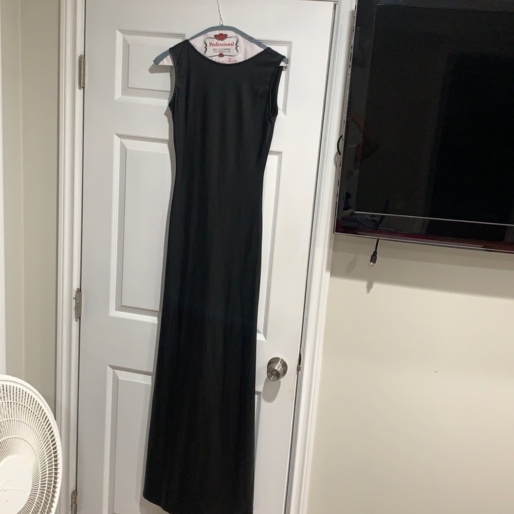 Leather dress
